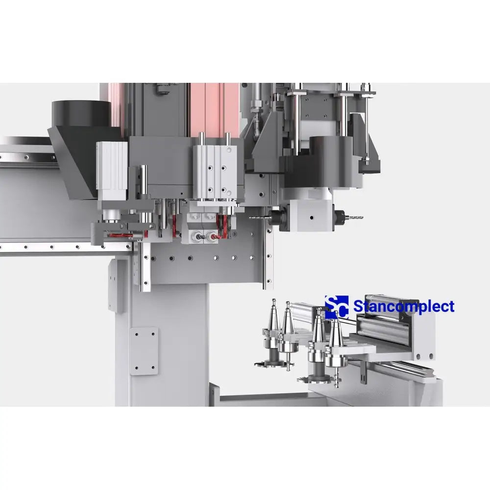 KDT KD-612KHSZ pramoninės 6-ių pusių CNC gręžimo staklės su trimis gręžimo grupėmis (frezavimas su įrankių keitimu)