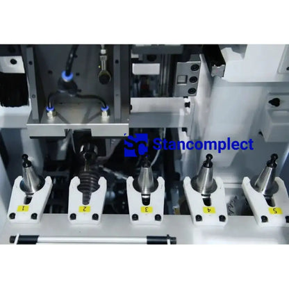 KDT KD-612KHSZ pramoninės 6-ių pusių CNC gręžimo staklės su trimis gręžimo grupėmis (frezavimas su įrankių keitimu)