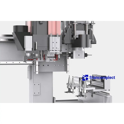 KDT KD-612KHSZA pramoninės 6-ių pusių CNC gręžimo staklės darbui automatinėse linijose (frezavimas su įrankių keitimu).