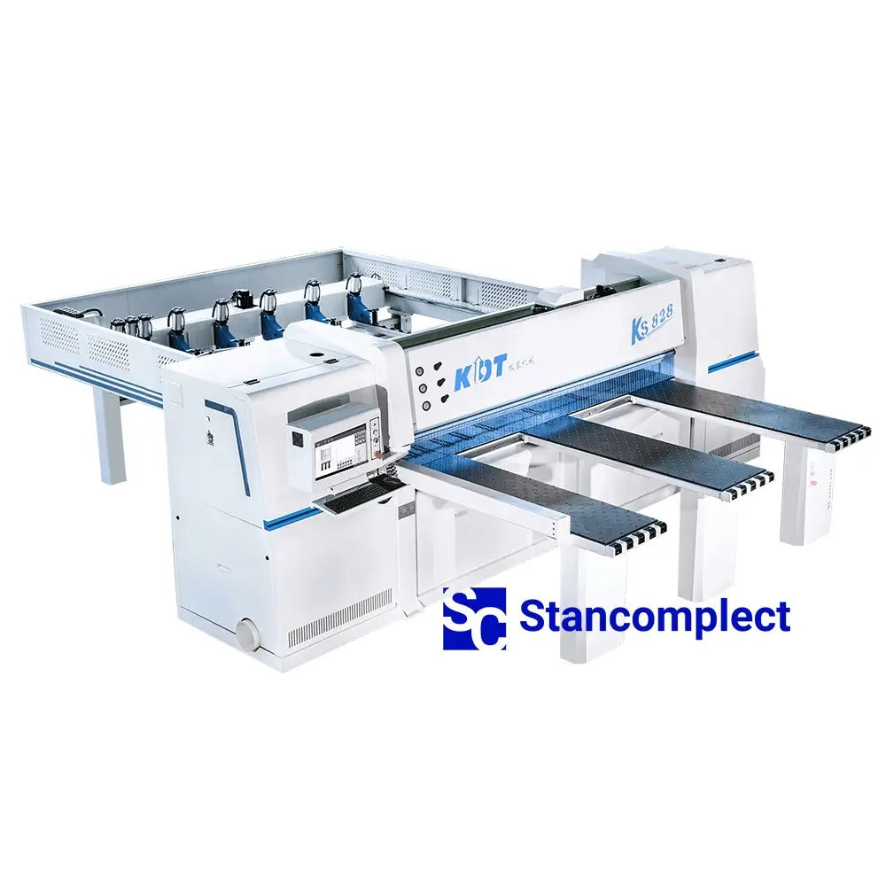 KDT industrinis supjovimo centras KS-828C. Pjaunamo paketo aukštis 90mm, dydis 2850x2850 mm